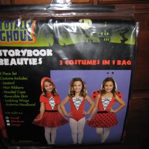 GIRL'S STORYBOOK BEAUTIES 6 PIECE SET SIZE S 4-6